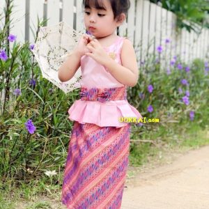ชุดผ้าไทยเด็ก