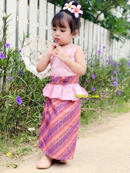 ชุดผ้าไทยเด็ก