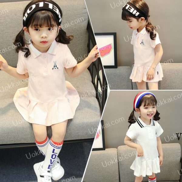 ชุดกระโปรงเด็กผู้หญิง ชุดเด็กน่ารัก เสื้อเด็กสวย แฟชั่นเด็กเกาหลี