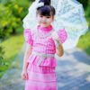 ชุดเด็กกระโปรงผ้าไทย